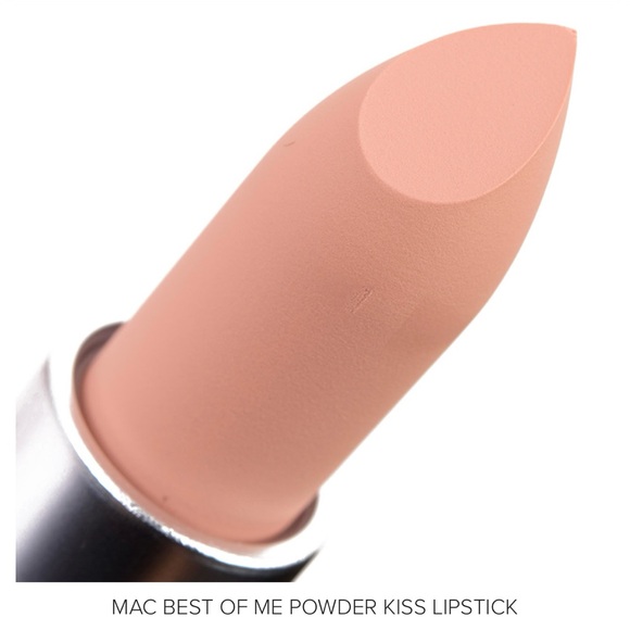 MAC Cosmetics Best of Me Powder Kiss Lipstick - Soft Nude - Picture 2 of 5